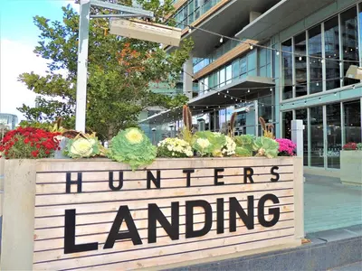 a sign that readshurst landing in front of a building at TVHR - Luxury Condos in Heart of Downtown with Breakfast in Toronto