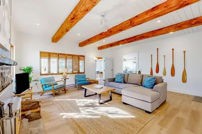 a living room with a couch and a table at 2889 Purvis Street in Innisfil