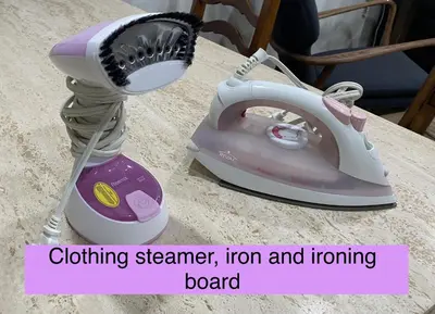 a baby hair dryer is sitting on a table at Luxury Family Home in Burlington in Burlington