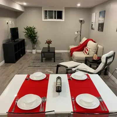Brand new apartment with private entrance and patio