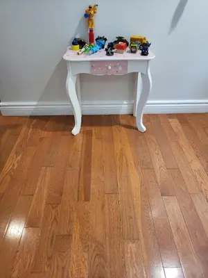 a table with toys on it in a room at Downtown Toronto House Central 2BED 2BATH Subway Free Parking in Toronto