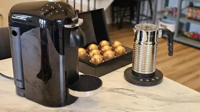 a blender sitting on a counter next to a box of bread at Luxury Family House 3 beds, 1 bath, 5 guest in Toronto