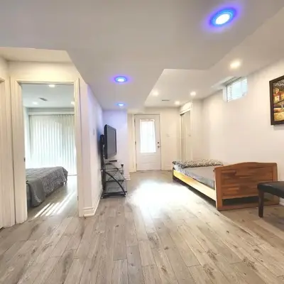 Cozy Walkout Suite
