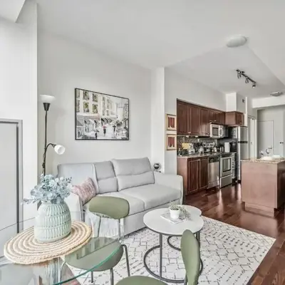 Spacious 2BR Condo Downtown
