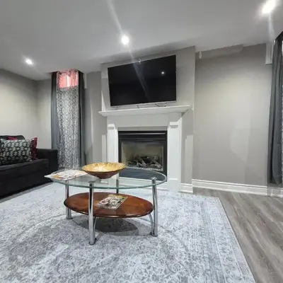 Two bedroom basement apartment