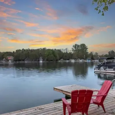 Waterfront Bliss Firepit and BBQ