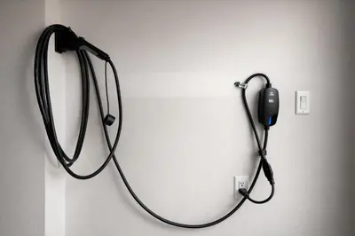 a stethoscope hanging on a wall with a phone at Central & Cozy 2BR Townhome with Free Parking, WiFi, Full Kitchen, Laundry, Steps to Strip Plaza & 5 Min Drive to Innisfil Beach Park! Perfect for Work Trips, Family Travel & Couples! in Innisfil