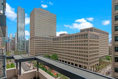 a view of a city skyline with tall buildings at Modern 1BD Apartment with Balcony DT Toronto in Toronto