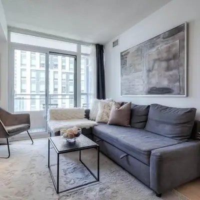 Modern 2 Bedroom plus Den Condo with Balcony Downtown Toronto