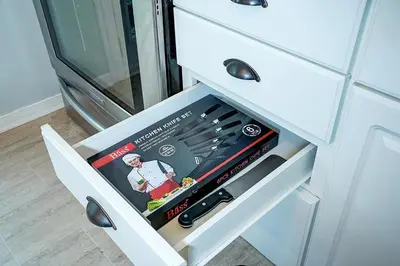a drawer with a book and a magazine in it at Winter Family Retreat-Snow Play & Ski Hills Nearby in Barrie
