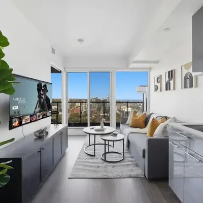 Bright 2BR Downtown Toronto Condo