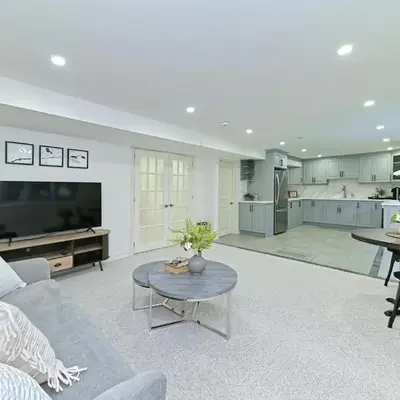 SPACIOUS & FULLY PVT-2BR UNIT ON GROUND LEVEl