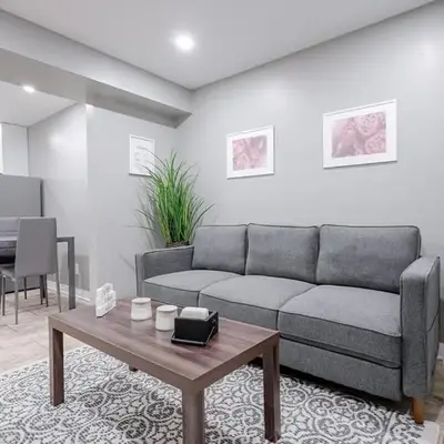 Renovated 2 Bedroom Basement Apartment Near 401 and Amenities