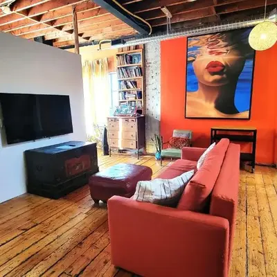 Unique Above Garage Loft