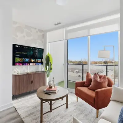 Modern West Getaway 2BR Condo with Free Parking