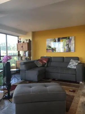 a living room with a couches and a couch at Hamilton condo, close to Toronto and Niagara Falls in Hamilton