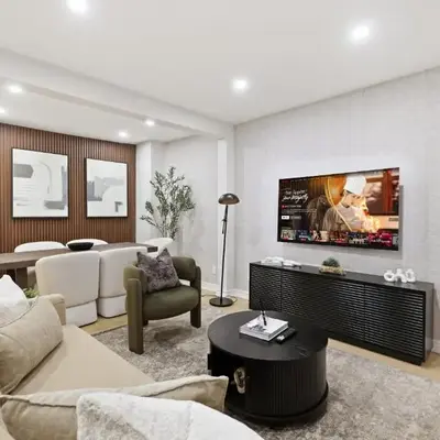 Modern Queen West Retreat Massive Patio 65 TV