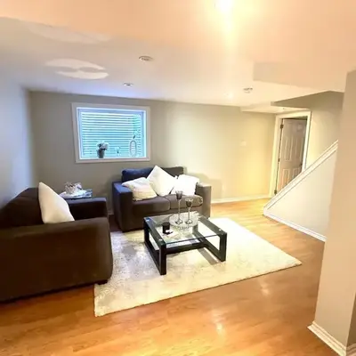 Beautiful walkout basement