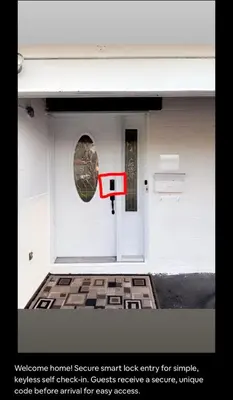 a white door with a red basketball hoop on it at Renovated 4-Bedroom Upper-Unit Detached House 5 Beds Near Toronto Pearson Airport in Toronto