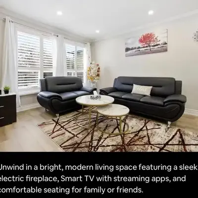 Renovated 4-Bedroom Upper-Unit Detached House 5 Beds Near Toronto Pearson Airport
