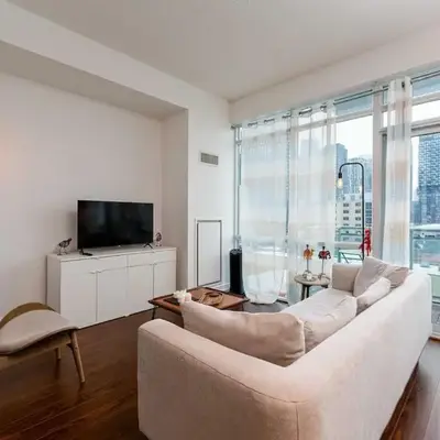 Luxury 1BR Plus Den Condo With Sauna Access
