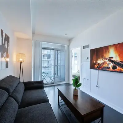 Skyline Stays Chic 2BR Steps from Everything