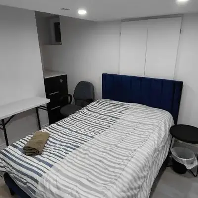 Furnished Double Bedroom with Private Bath