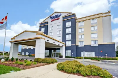 a rendering of a hotel front of a building at Fairfield Inn & Suites by Marriott Guelph in Guelph