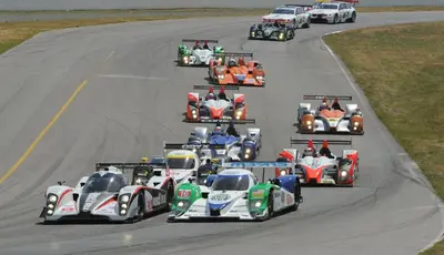 a group of race cars on a race track at Holiday Inn Express Hotel & Suites Clarington - Bowmanville by IHG in Bowmanville