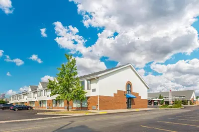 a building on the side of a street at Quality Inn & Suites in Brampton