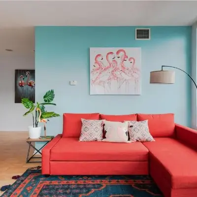 Toronto Downtown Core Two Bedroom Condo with CN Tower View