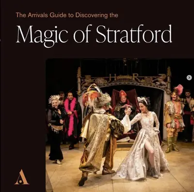 a book cover of the artists guide to discovering the magic of stratford at Lake Suite with Sunroom by Henry House Stays in Stratford
